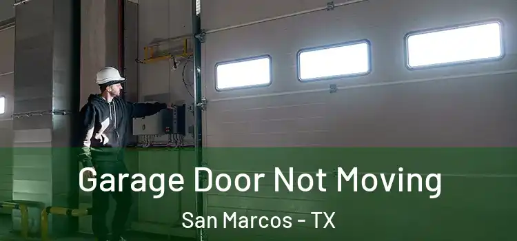  Garage Door Not Moving San Marcos - TX